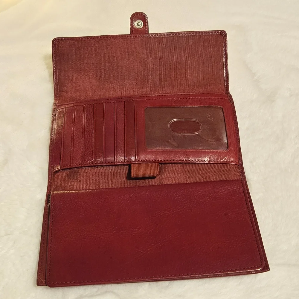 Vintage leather wallet